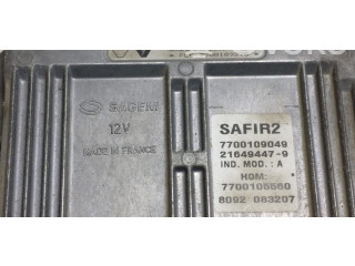 Блок управления двигателя 7700109049, 7700109049 Renault Twingo I