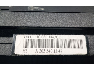 Přístrojová deska Mercedes-Benz C W203 2003 A2035401547, A2035401547