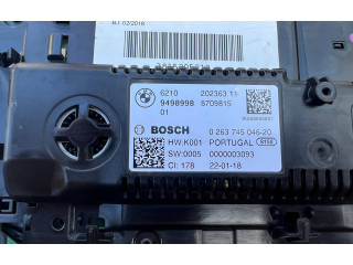 Přístrojová deska BMW 7 G11 G12 2020 9498998, 0000003093