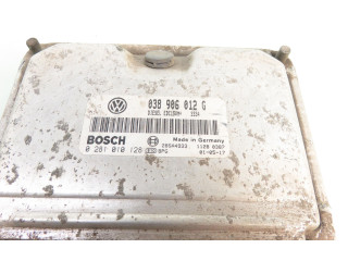 Блок управления двигателя 0281010128, 038906012G Skoda Octavia Mk1 (1U)