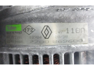Генератор 7700869600   Renault Clio II      