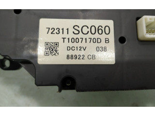 Блок управления климат-контролем 72311SC060   Subaru Forester SH