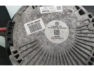 Вентилятор радиатора     7P6121203C    Volkswagen Touareg II 