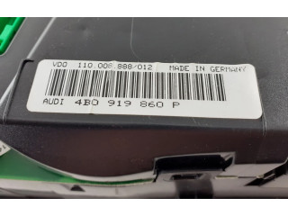 Спидометр (приборный щиток)  4B0919860P   Audi A6 S6 C5 4B 