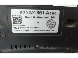 Панель приборов 5G0920861A Volkswagen Golf VII