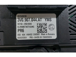 Блок управления климат-контролем 3V0907044AT, 3V0907044AT   Skoda Superb B8 (3V)