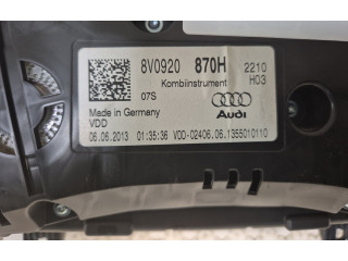 Панель приборов 8V0920870H Audi A3 S3 8V