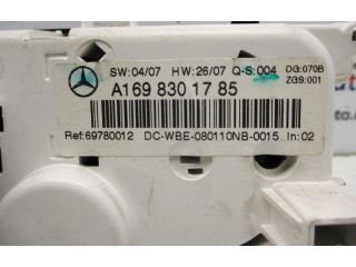 Блок управления климат-контролем A1698301785   Mercedes-Benz A W169
