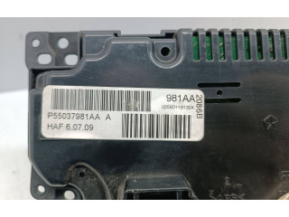 Блок управления климат-контролем P55037981AA, 981AA Jeep Grand Cherokee (WK)