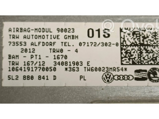 Подушка безопасности для колен 5L2880841D, 34081903E   Skoda Yeti (5L)