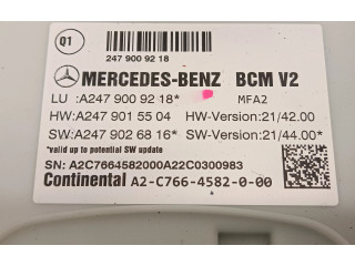 Блок комфорта A2479009218   Mercedes-Benz CLA C118 X118   