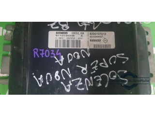 Блок управления двигателем Блок управления 8200107212, S110130338A. Dacia SupeRNova