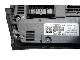 Блок управления климат-контролем 4G0820043AC, A2C81395200   Audi A6 S6 C7 4G
