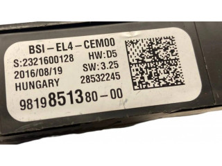 Блок предохранителей 9819851380, 28532245 Citroen C4 Grand Picasso