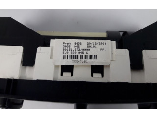 Блок управления климат-контролем 5J0820045C, 5J0820045C Skoda Fabia Mk2 (5J)