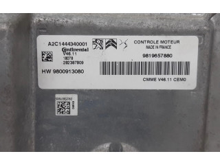 Блок управления двигателя 9663123380, 1629042180 Citroen C3 Aircross