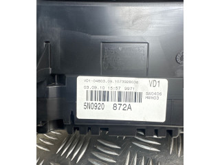 Přístrojová deska Volkswagen Tiguan 2011 5N0920872A, 1073928038