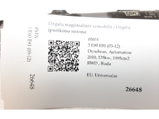 Vstřikovací lišta 780912804, 0445214183   BMW 3 E90 E91  pro naftový motor 2.0  