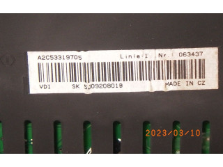 Панель приборов 5J0920801B Skoda Fabia Mk2 (5J)