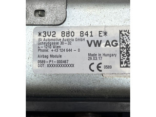 Подушка безопасности для колен 3V2880841E, 43124644 Skoda Superb B8 (3V)