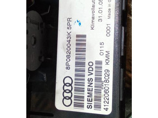 Блок управления климат-контролем 8P0820043K, 8P0820043K   Audi A3 S3 8L