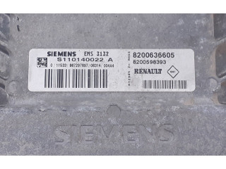 Блок управления двигателя 8200636605, S110140022A Dacia Logan Pick-Up
