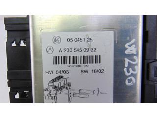 Pojistková skříňka A2305450932 Mercedes-Benz SLK AMG R171 2001