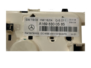 Блок управления климат-контролем A1698300585, 69780002 Mercedes-Benz A W169
