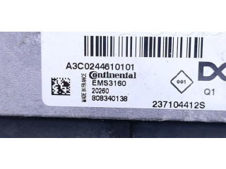 Блок управления двигателя 237104412S   Dacia Lodgy