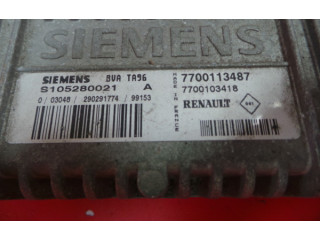 Блок управления коробкой передач S105280021, 7700103418   Renault Clio II