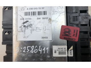 Блок предохранителей 10091518, A2305453932 Mercedes-Benz SL R230