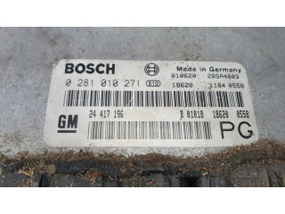 Řídící jednotka 0281010271, 24417196 Opel Vectra B 1998