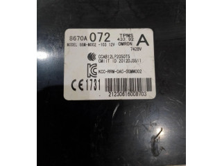 Řídící jednotka 8670A072A Mitsubishi Pajero 2013