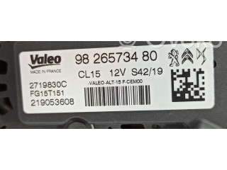 Генератор 9826573480, 1637302780 Peugeot 2008 II