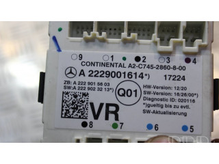 Блок управления двигателя A2229001614, A2229015603   Mercedes-Benz C W205