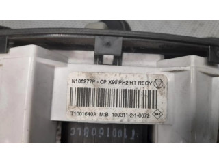 Блок управления климат-контролем N106277P Dacia Sandero