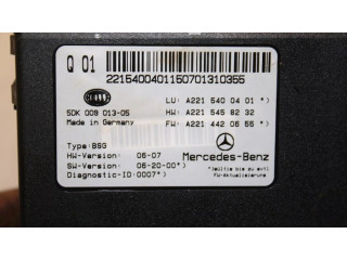 Pojistková skříňka A2215400401, A2215400401 Mercedes-Benz CL C216 2007