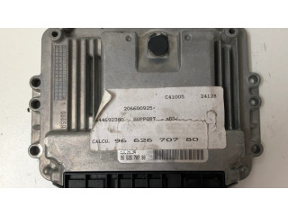 Блок управления двигателя 0281011966, 9662670780   Citroen C4 I