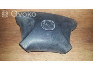 Подушка безопасности водителя ge4t57k00 Mazda 626