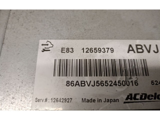 Блок управления двигателя 12659379, 12659379 Opel Meriva B