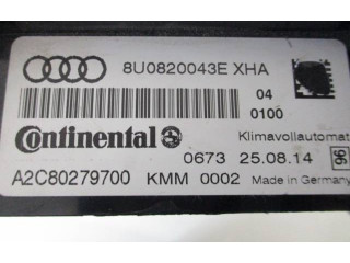 Блок управления климат-контролем 8U0820043E, A2C80279700 Audi Q3 8U