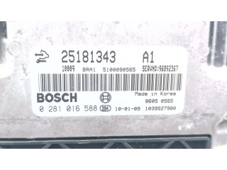 Řídící jednotka 25181343, 0281016588 Chevrolet Captiva 2008