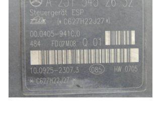Jednotka ABS A2515452632, C627H22J27 Mercedes-Benz R W251 2007