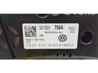Панель приборов 5G1920756A, 5G1920756A Volkswagen Golf VII