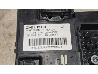 Pojistková skříňka Řídící jednotka BSM 25848392, 28103693 Chevrolet HHR 2007