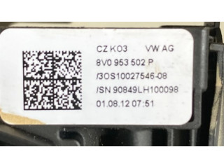 Подрулевой переключатель 8V0953502P, 8V0953521BB   Audi A3 S3 8V