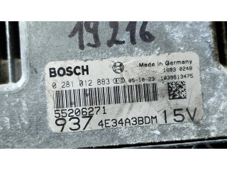Блок управления двигателя 55206271, 0281012883   Alfa Romeo GT