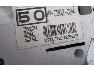 Панель приборов 78100   Honda Civic       