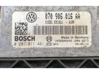 Řídící jednotka 070906016AA, 0281011481   Volkswagen Touareg I 2008