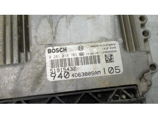 Блок управления двигателя 51915432 Alfa Romeo Giulietta
